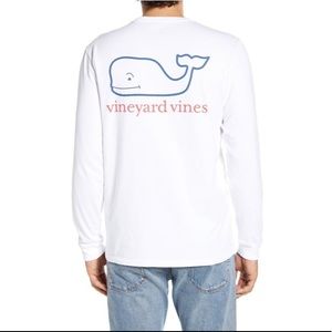 NWOT! Vineyard Vines Tricolor Whale Pocket T-Shirt